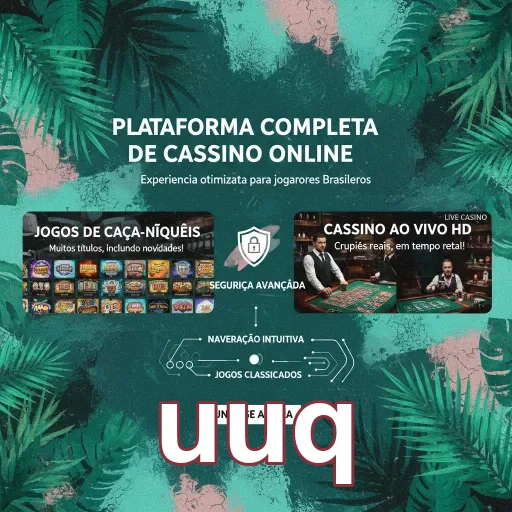 Ilustração de Acesse o cassino online uuq com total segurança e agilidade
